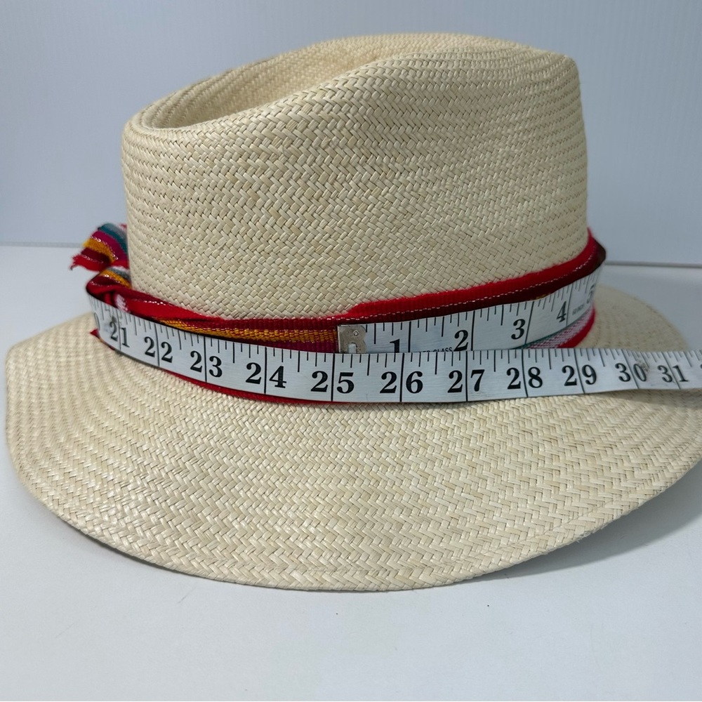 Elegancia Tropical Desierto Classic Panama Hat Handwoven NWT Unisex Sz L… - Picture 11 of 16